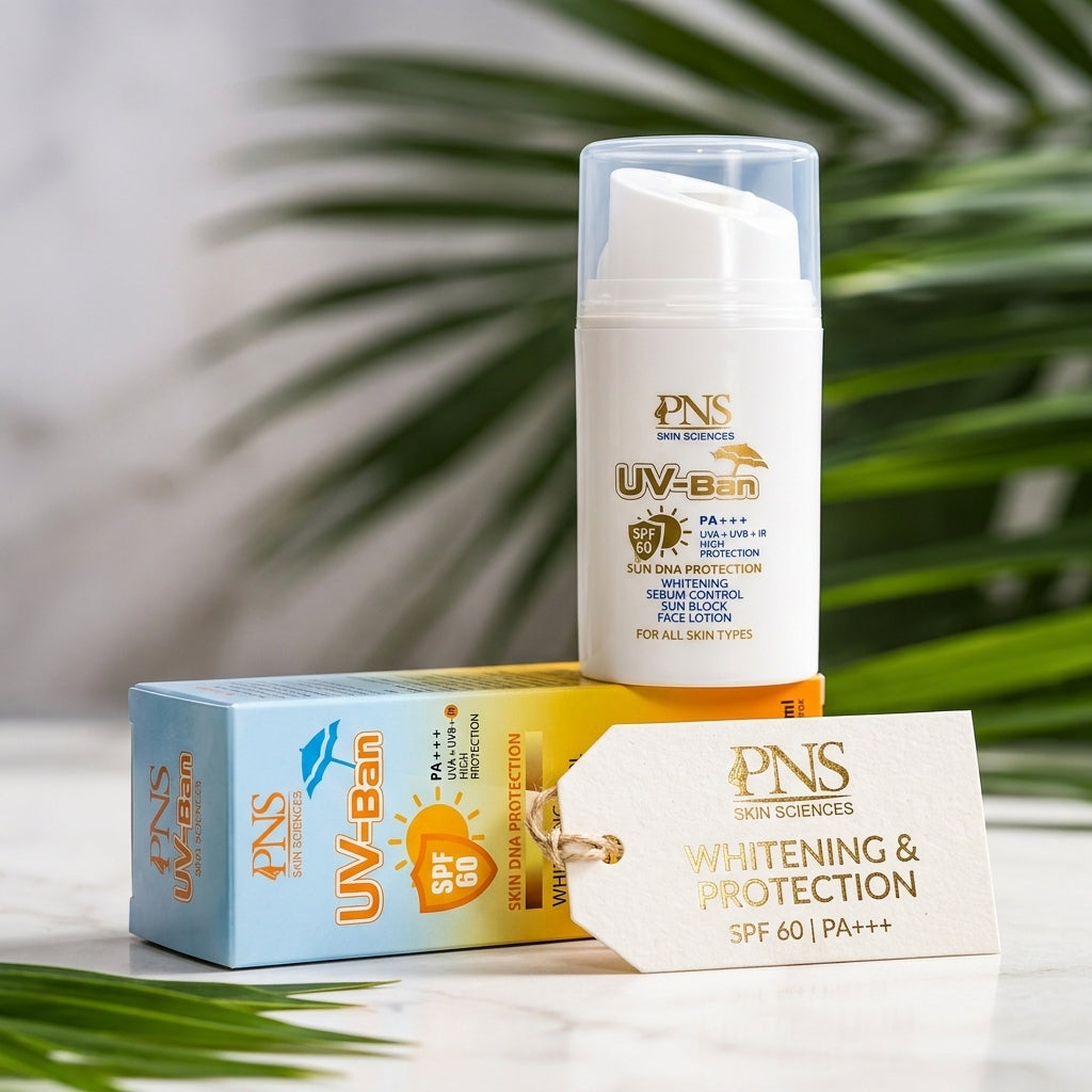 UV Ban Sebum Control Sunblock SPF 60 PA+++ | Matte Finish Sunscreen for All Skin Types
