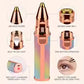2 In 1 Multifunctional Electric Eyebrow Trimmer Dual Blade Portable Hair Remover Shaver Eyebrow Nose Armpit Facial Hair Tools