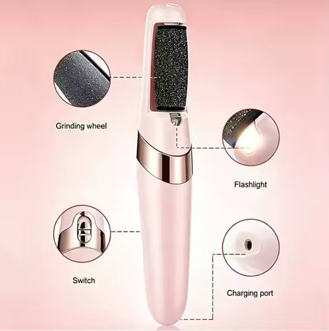 Rechargeable Electric Pedi Foot Filer – Callus Remover for Soft & Smooth Feet