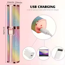 2 In 1 Multifunctional Electric Eyebrow Trimmer Dual Blade Portable Hair Remover Shaver Eyebrow Nose Armpit Facial Hair Tools