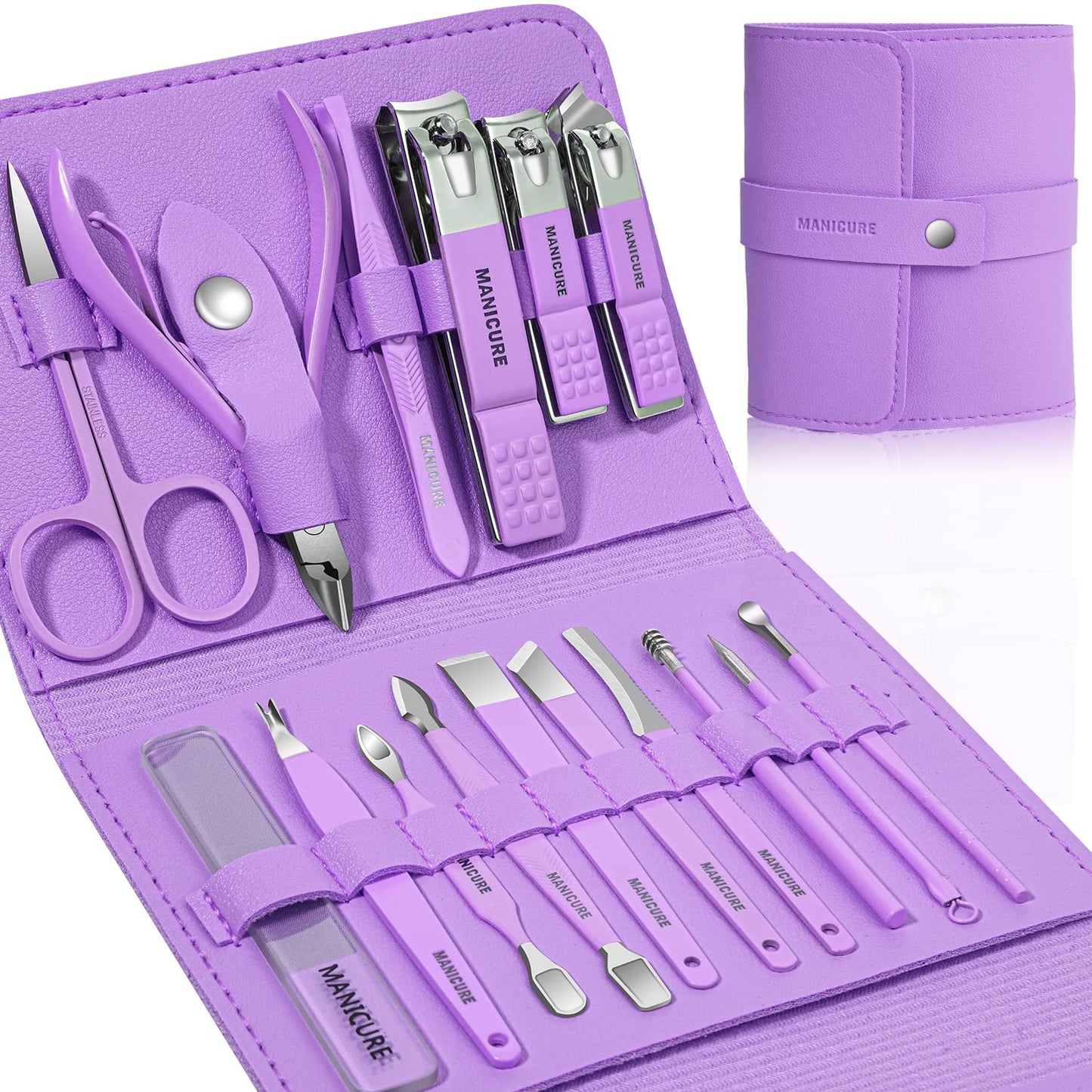 Premium 16-Piece Nail Care Kit